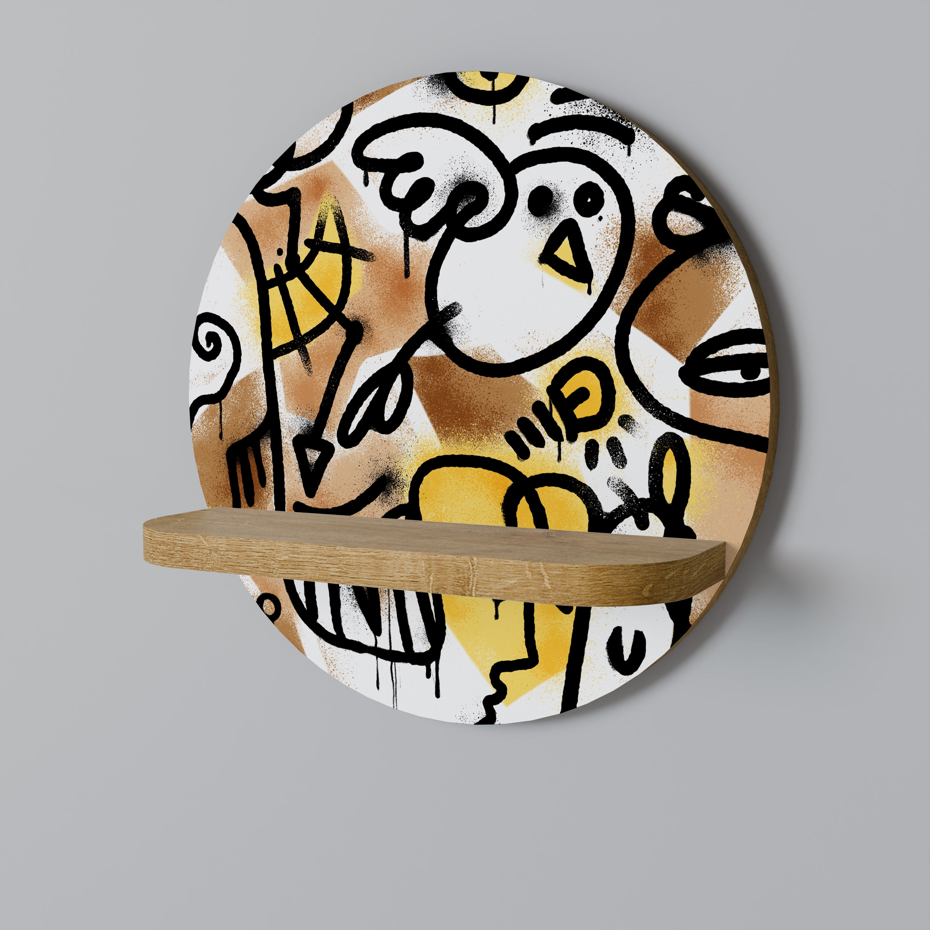 URBAN CANVAS Decorative Art Shelf