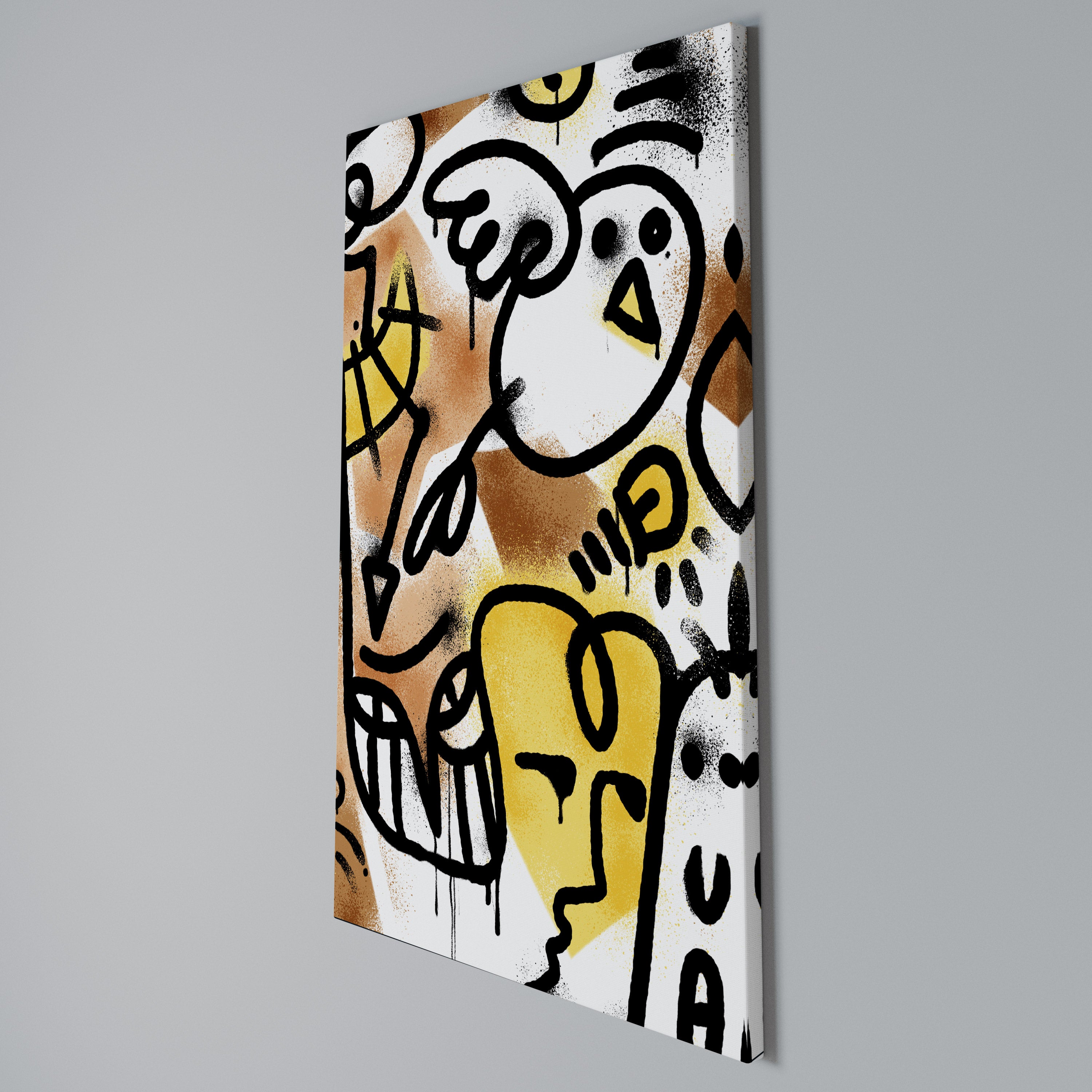 URBAN CANVAS Cuadro en lienzo vertical