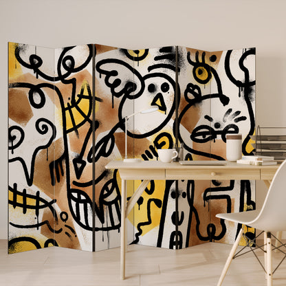 URBAN CANVAS 6dílný paraván