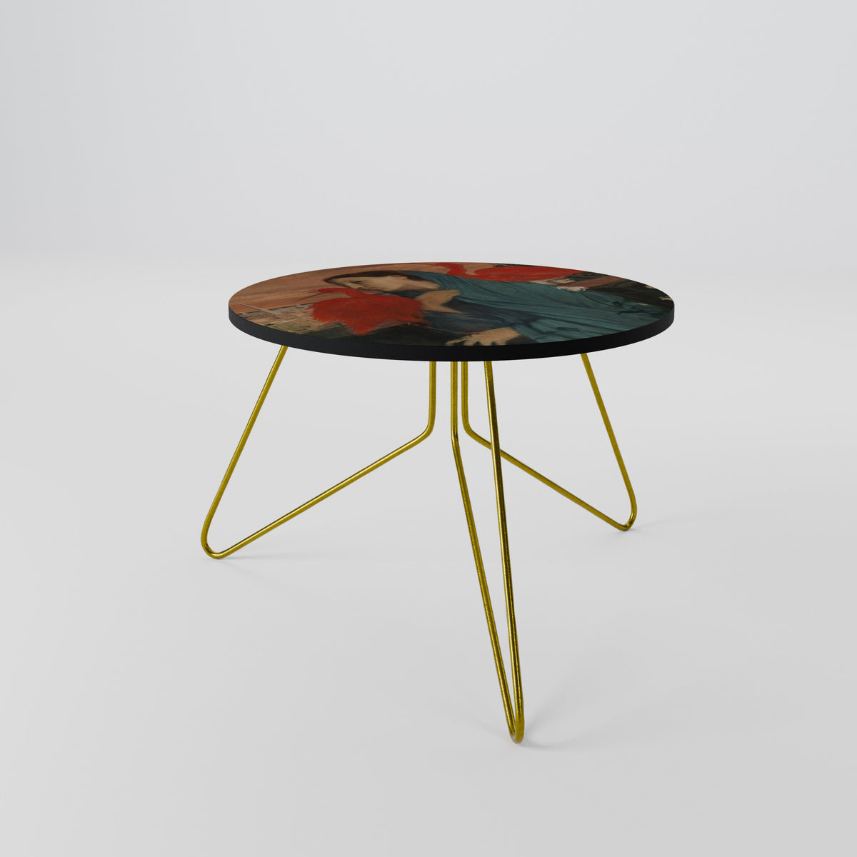 YOUNG WOMAN WITH IBIS Coffee Table