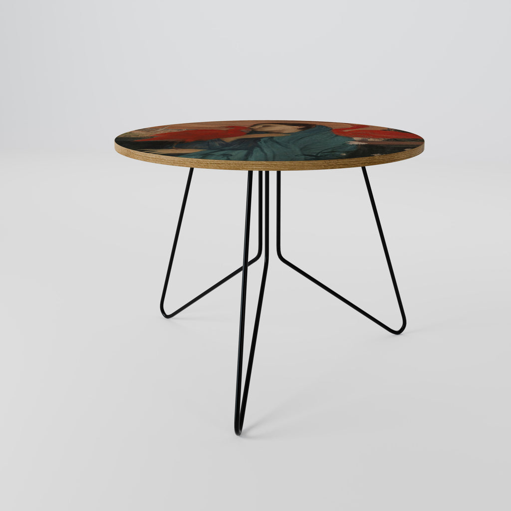 YOUNG WOMAN WITH IBIS Coffee Table