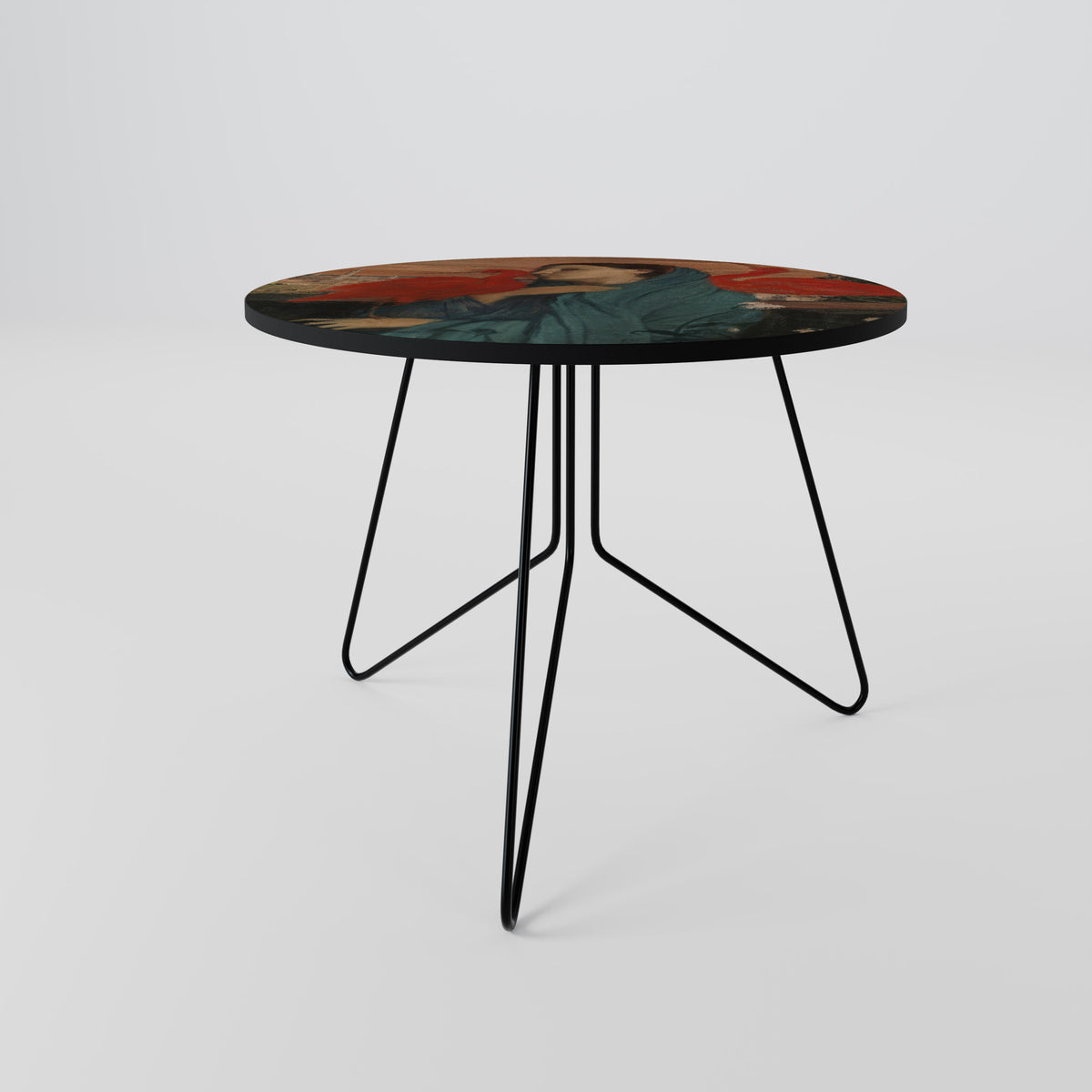 YOUNG WOMAN WITH IBIS Coffee Table