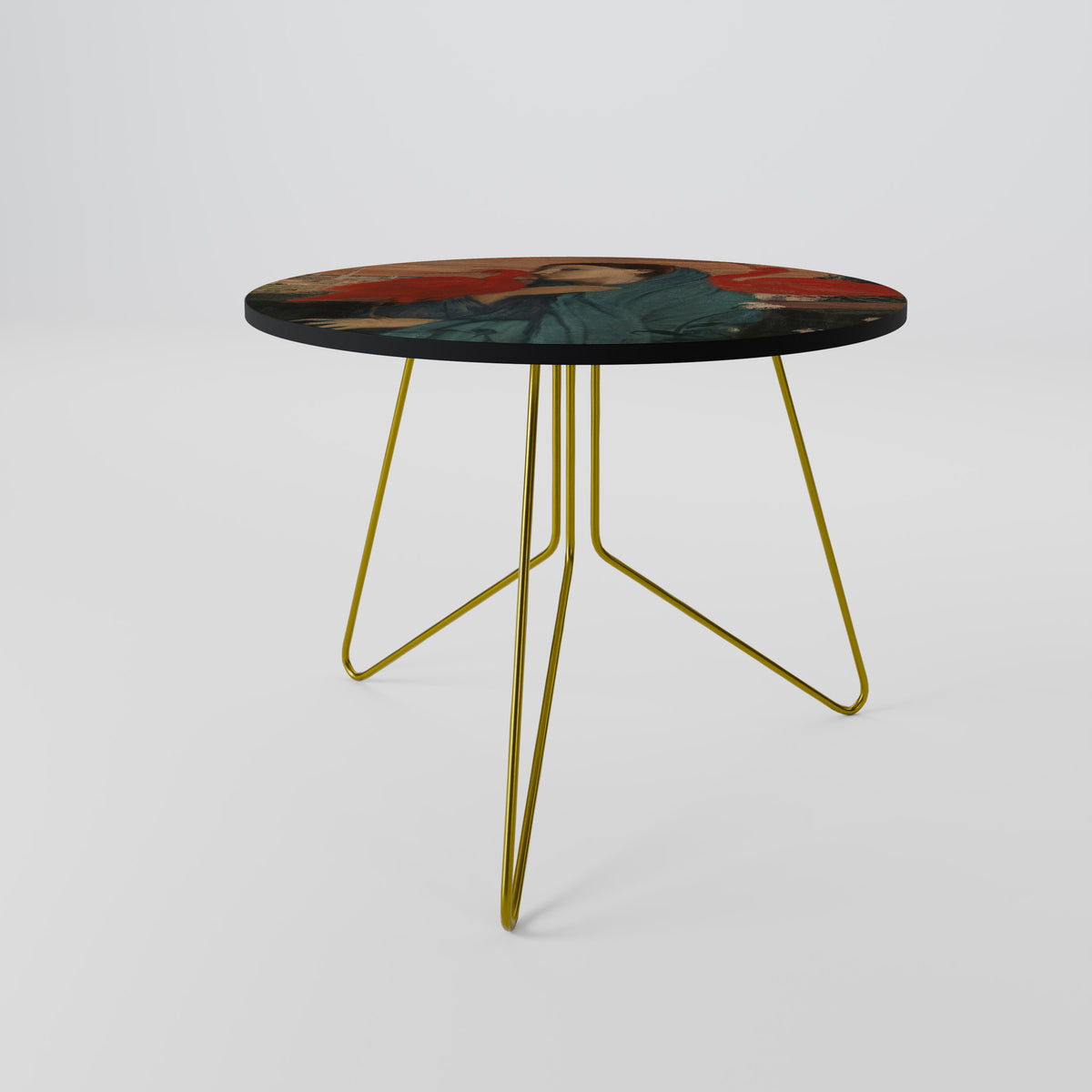 YOUNG WOMAN WITH IBIS Coffee Table