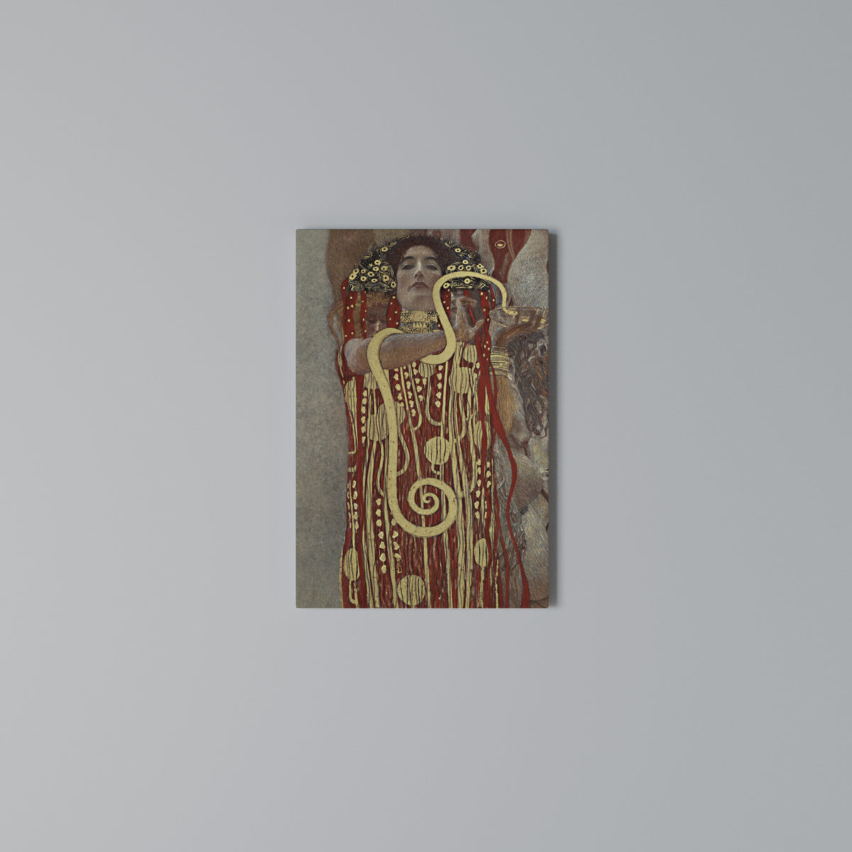 HYGIEIA BY KLIMT Vertical Canvas Print