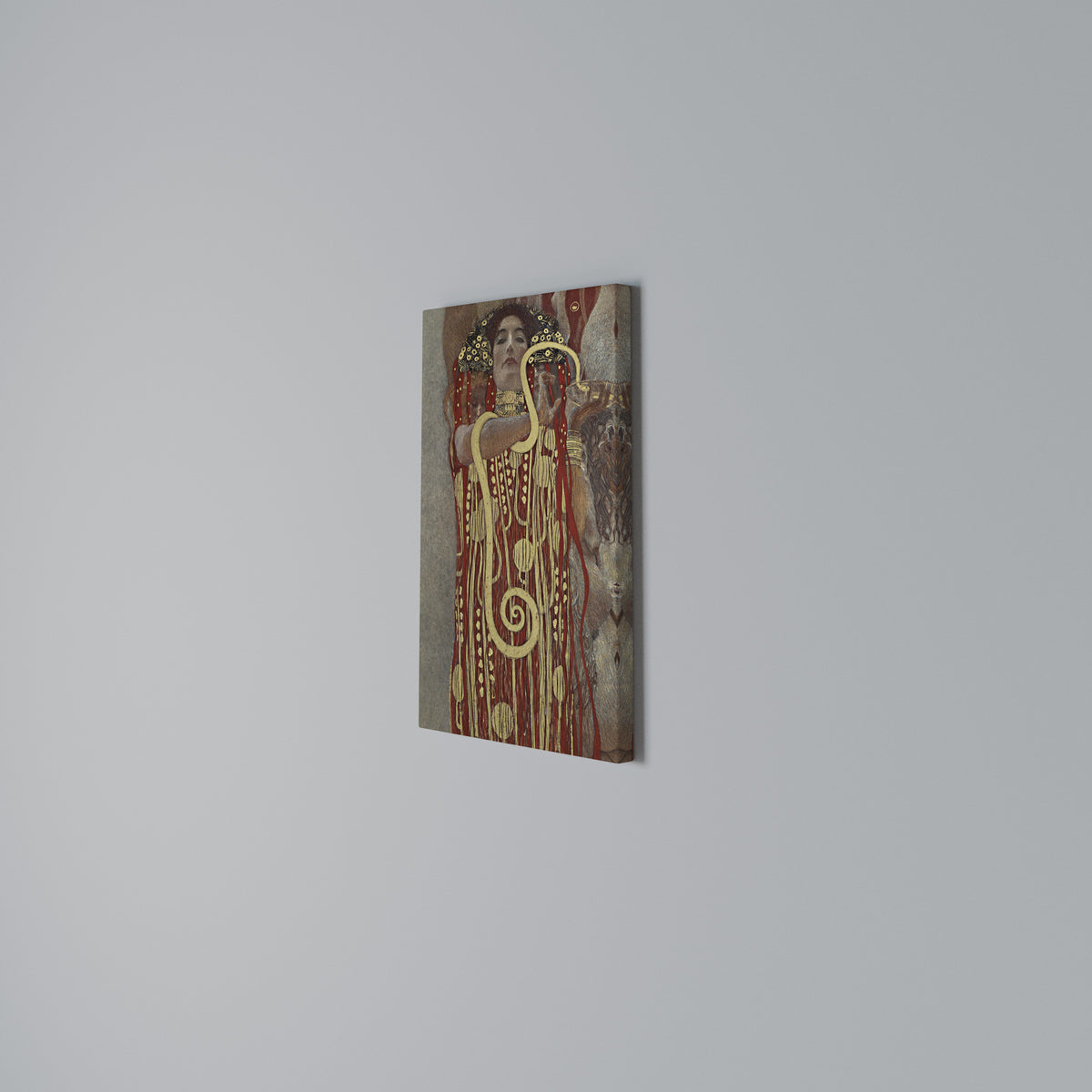 HYGIEIA BY KLIMT Vertical Canvas Print