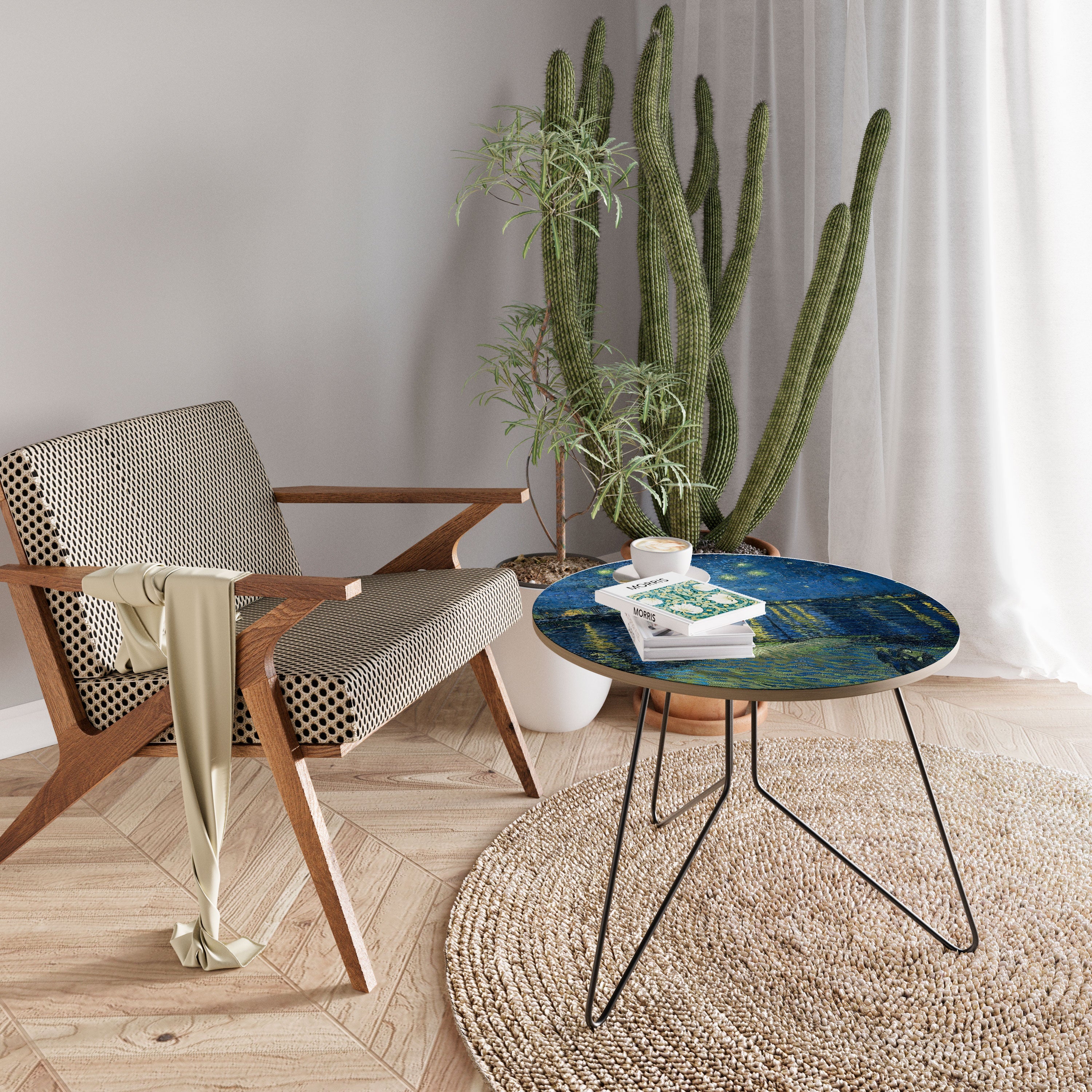 STARRY NIGHT OVER THE RHONE Konferenční stolek