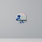 THE GREAT WAVE Decorative Art Shelf