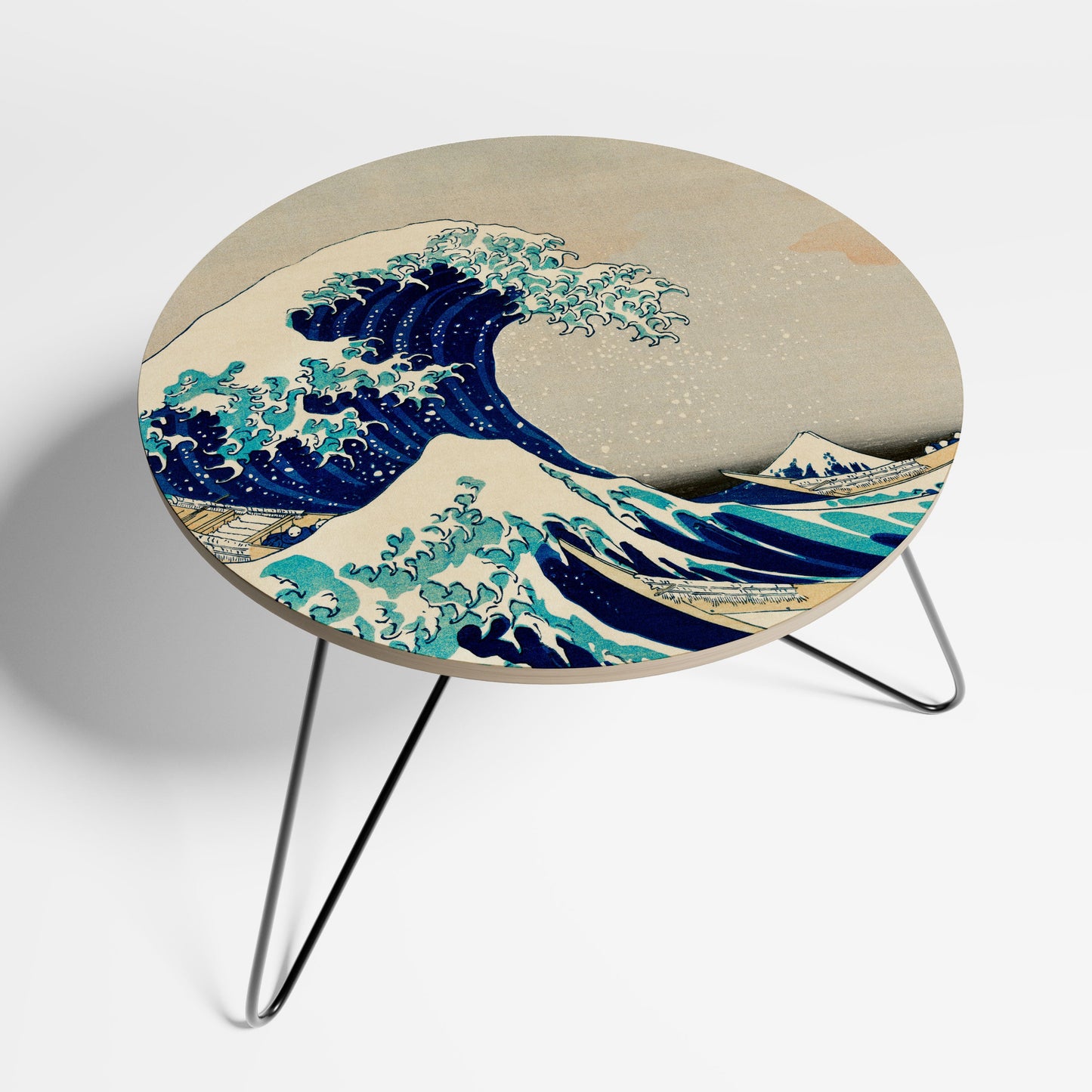 Petite table basse LA GRANDE VAGUE