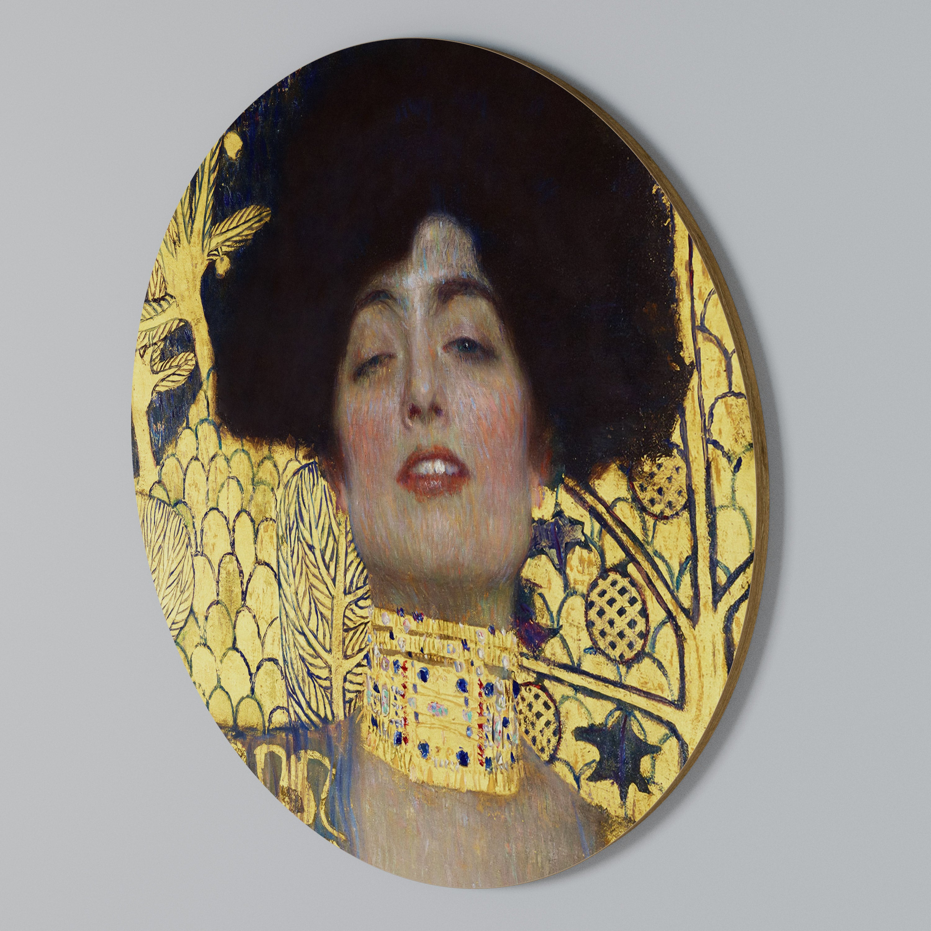 JUDITH WITHOUT HOLOFERNES Arte de pared redondo