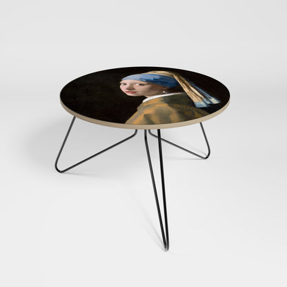 GIRL WITH A PEARL EARING Small Coffee Table