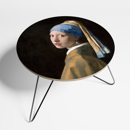 GIRL WITH A PEARL EARING Small Coffee Table