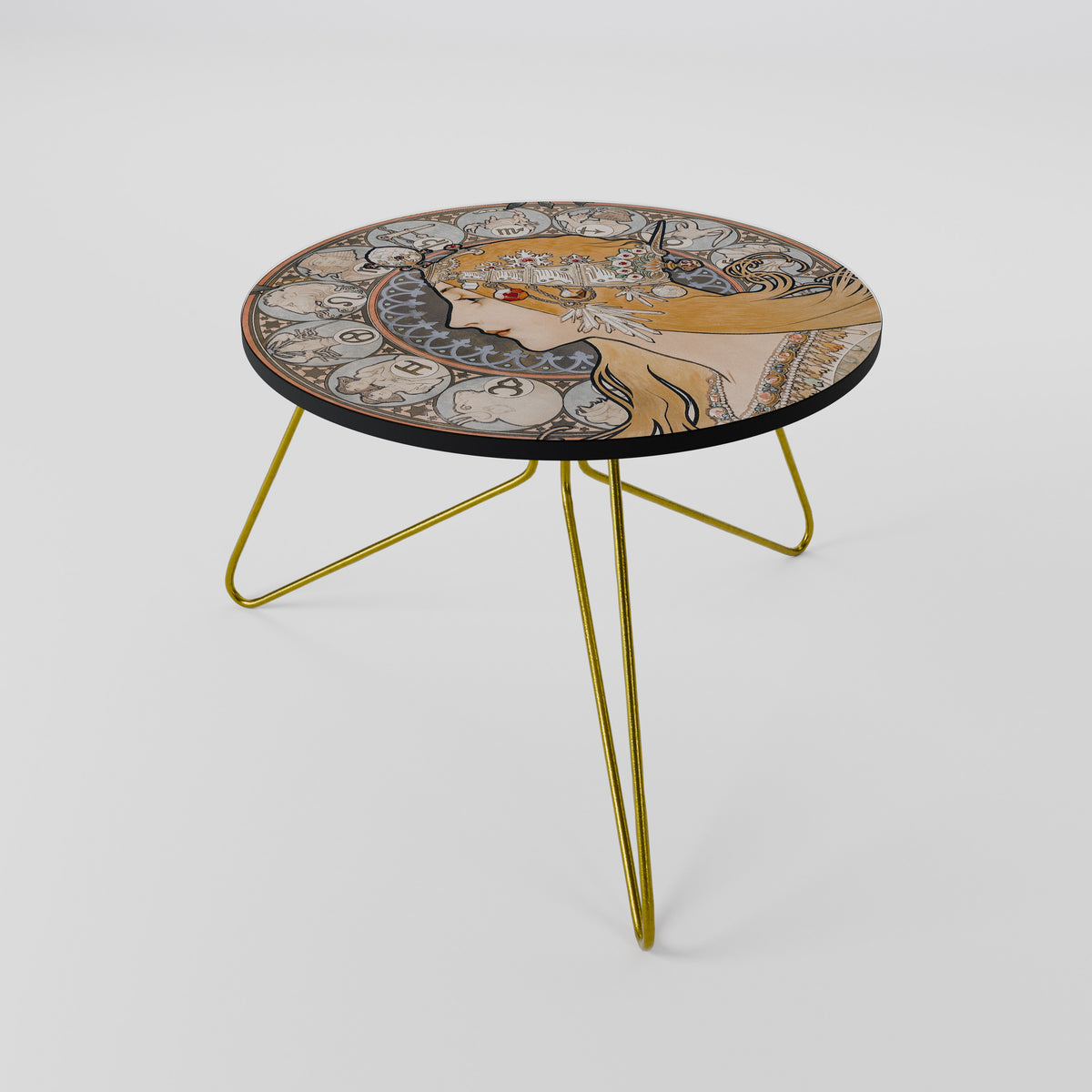 ZODIAQUE OR LA PLUME Coffee Table