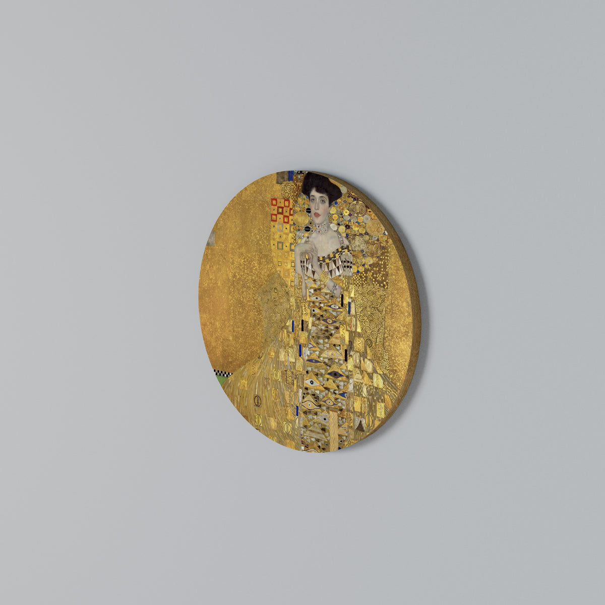 PORTRAIT OF ADELE Round Wall Art