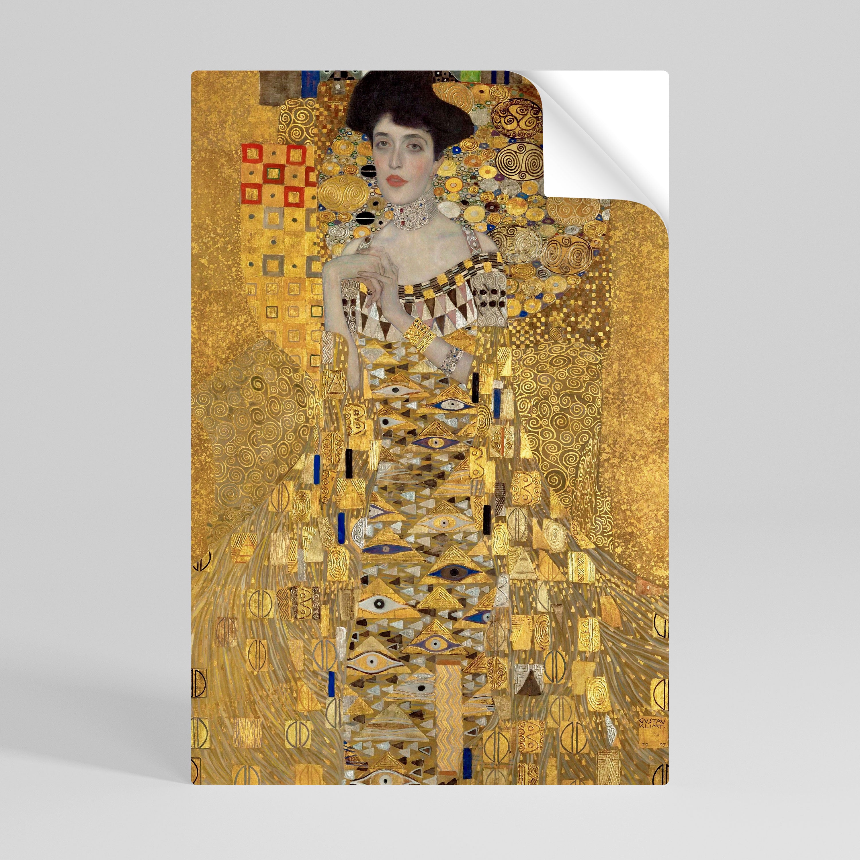 PORTRAIT OF ADELE Självhäftande Vertikal Poster