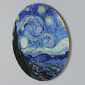 STARRY NIGHT Arte de Parede Redonda