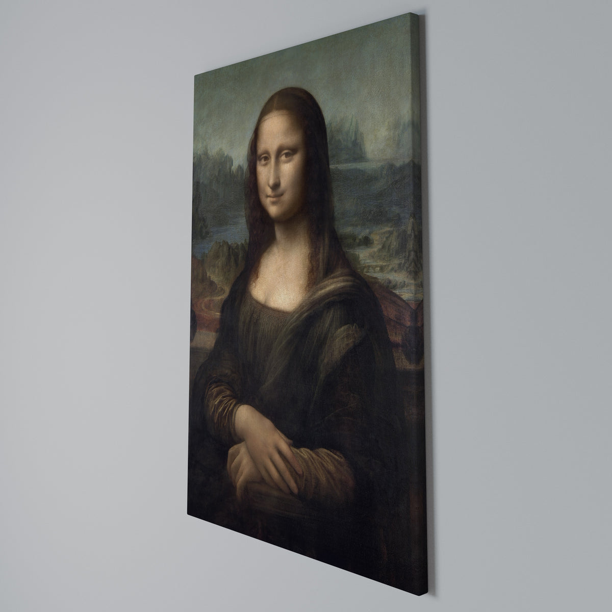 MONA LISA Quadro em tela vertical