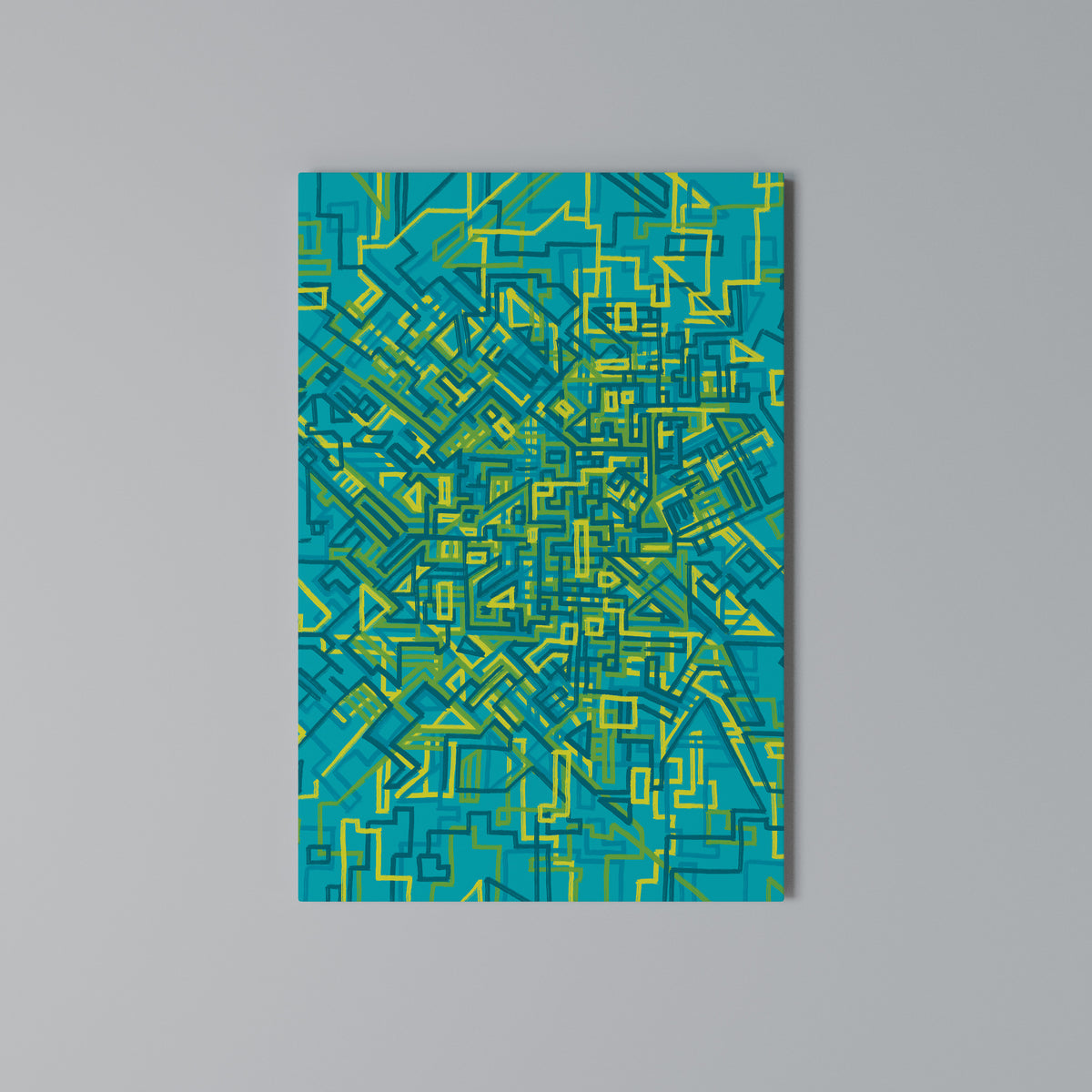 MONA LISA Quadro em tela vertical