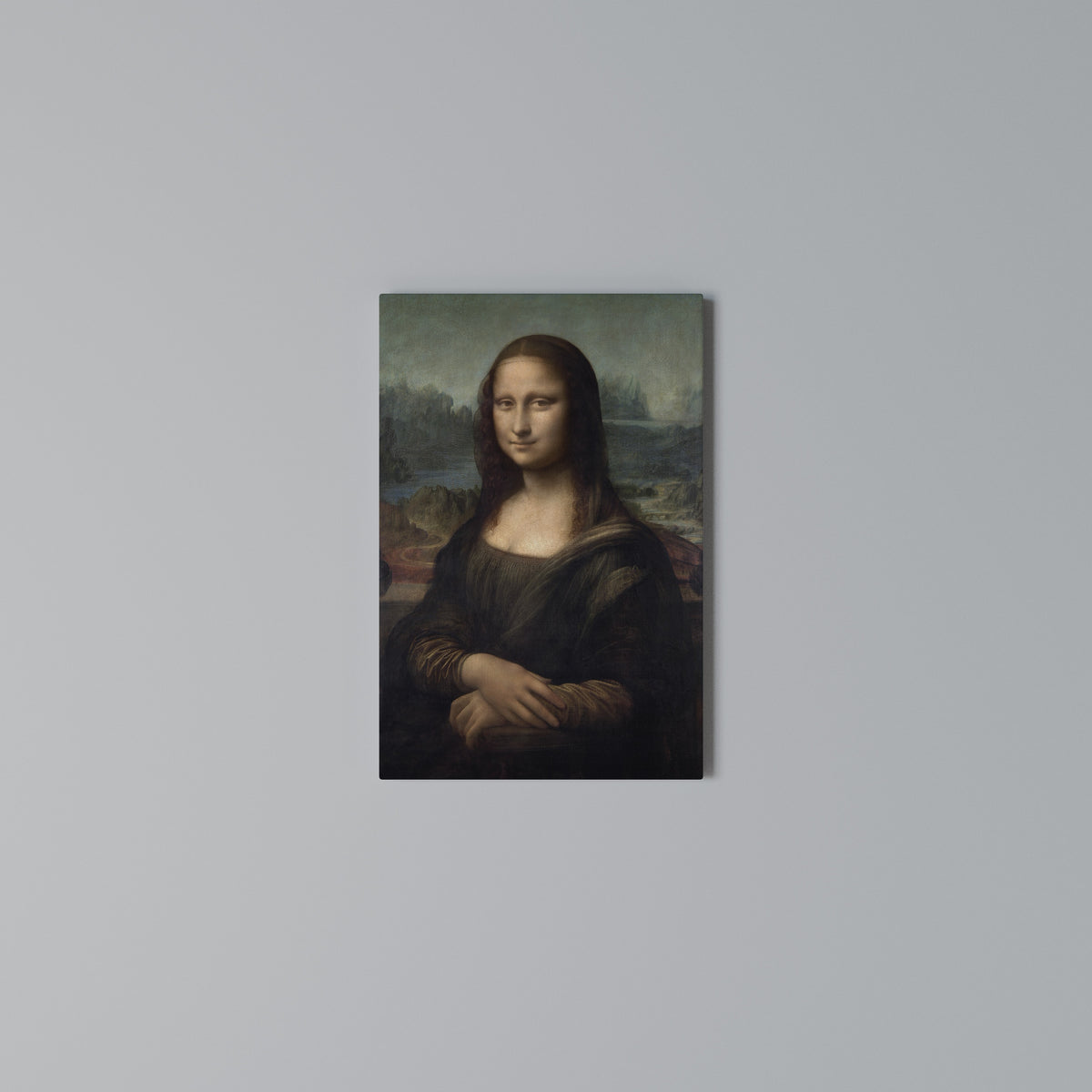 MONA LISA Quadro em tela vertical