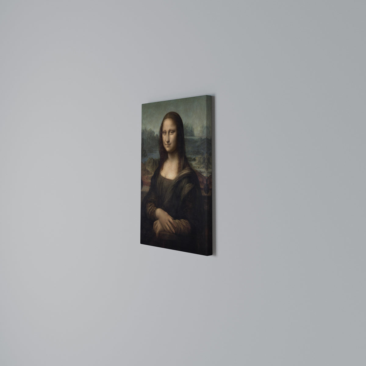 MONA LISA Quadro em tela vertical