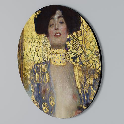 JUDITH & HOLOFERNES Στρογγυλός πίνακας ζωγραφικής