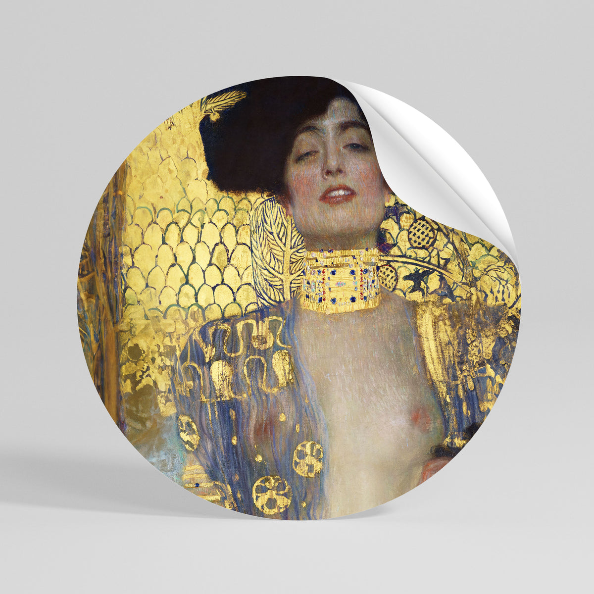 JUDITH & HOLOFERNES Runder Wandsticker zum Abziehen und Aufkleben
