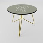 GOOD THINGS TAKE TIME Konferenční stolek