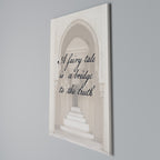 DREAMLIKE PASSAGE Vertical Canvas Print