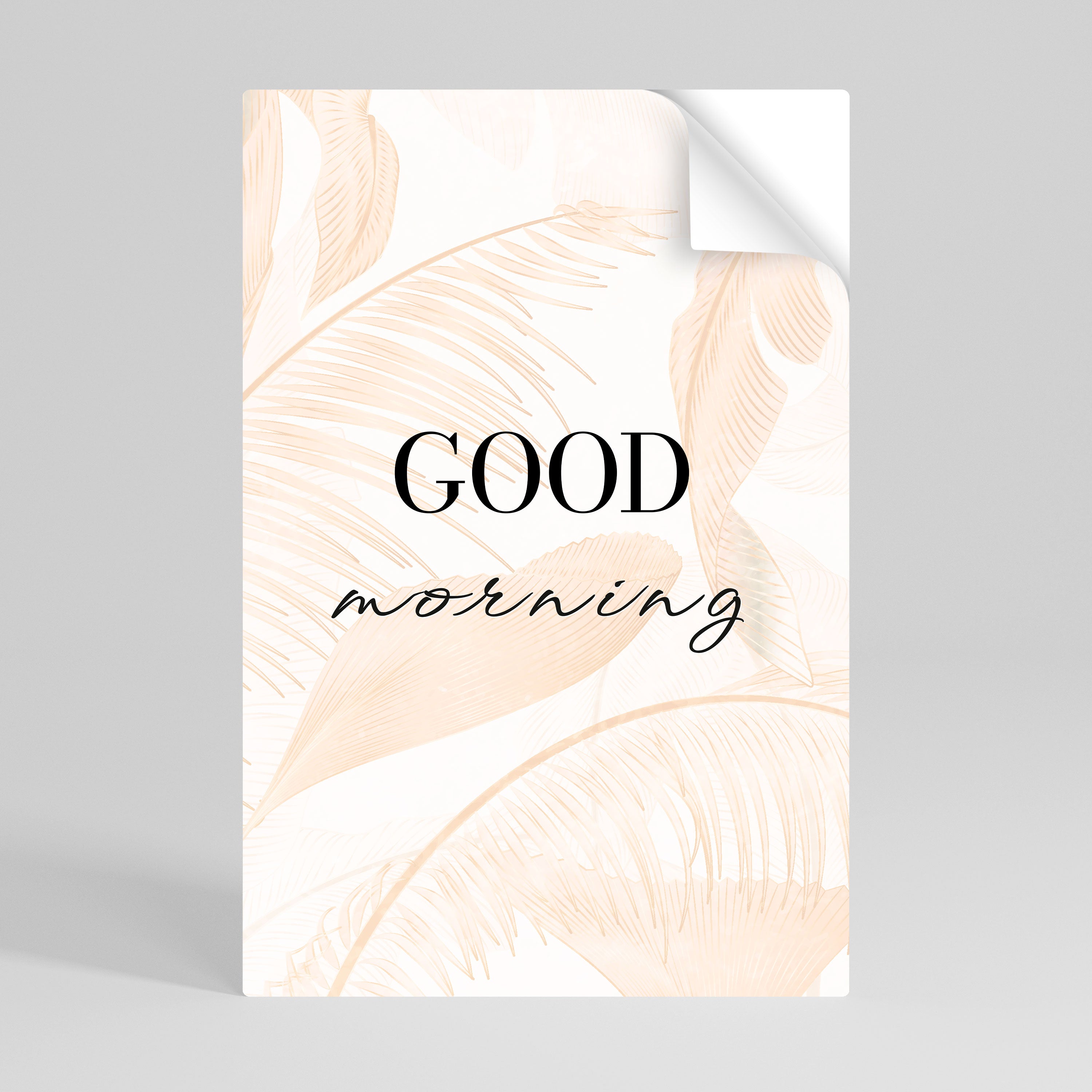 MORNING MIST MAGIC Självhäftande Vertikal Poster