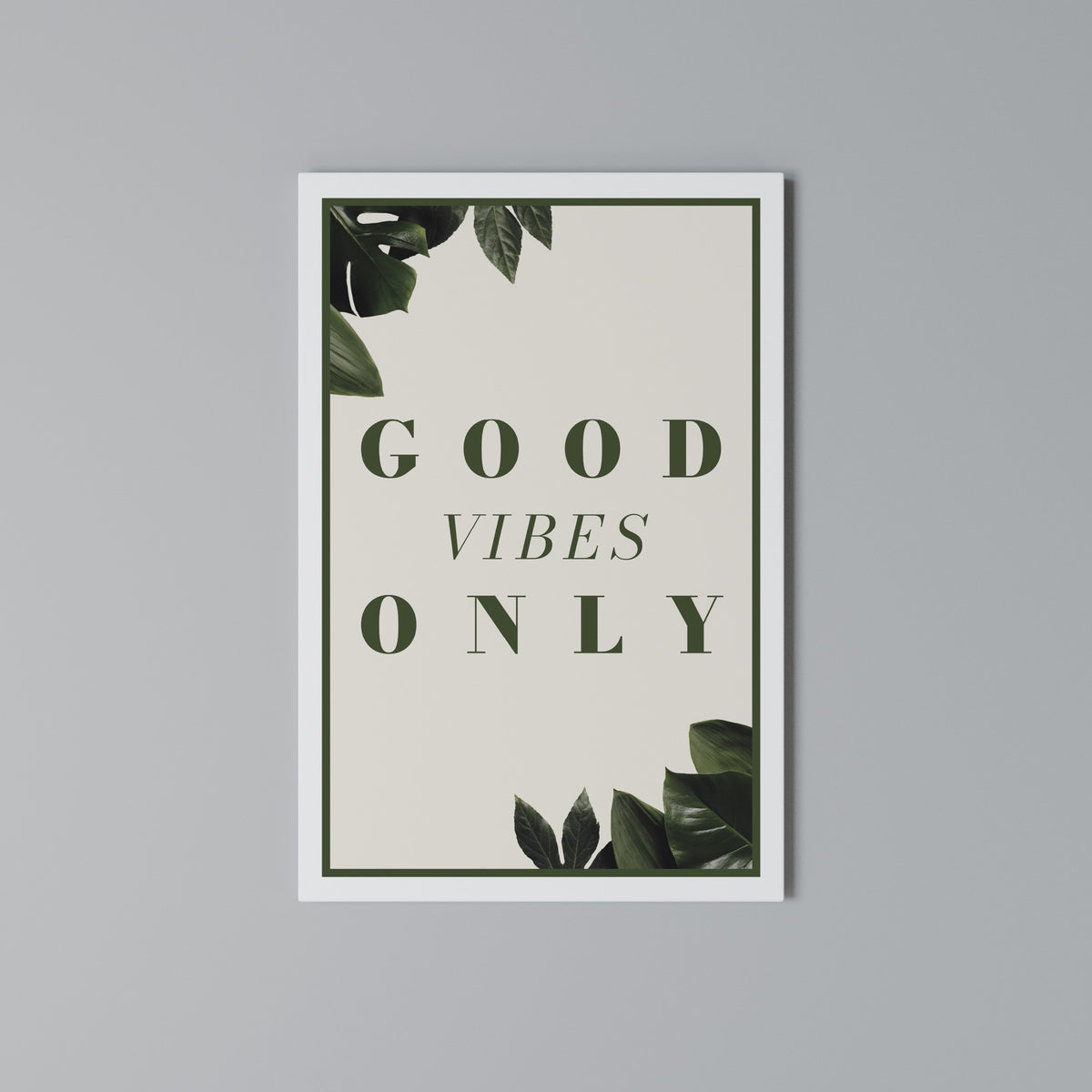 NATURE'S POSITIVE ENERGY Κατακόρυφος Πίνακας σε Καμβά