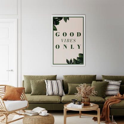 NATURE'S POSITIVE ENERGY Κατακόρυφος Πίνακας σε Καμβά