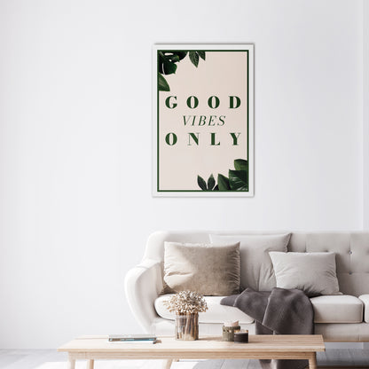 NATURE'S POSITIVE ENERGY Κατακόρυφος Πίνακας σε Καμβά