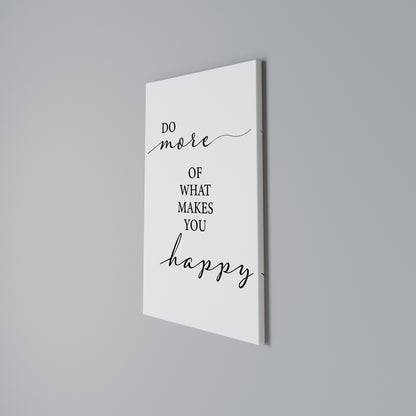PURSUIT OF JOY Quadro em tela vertical