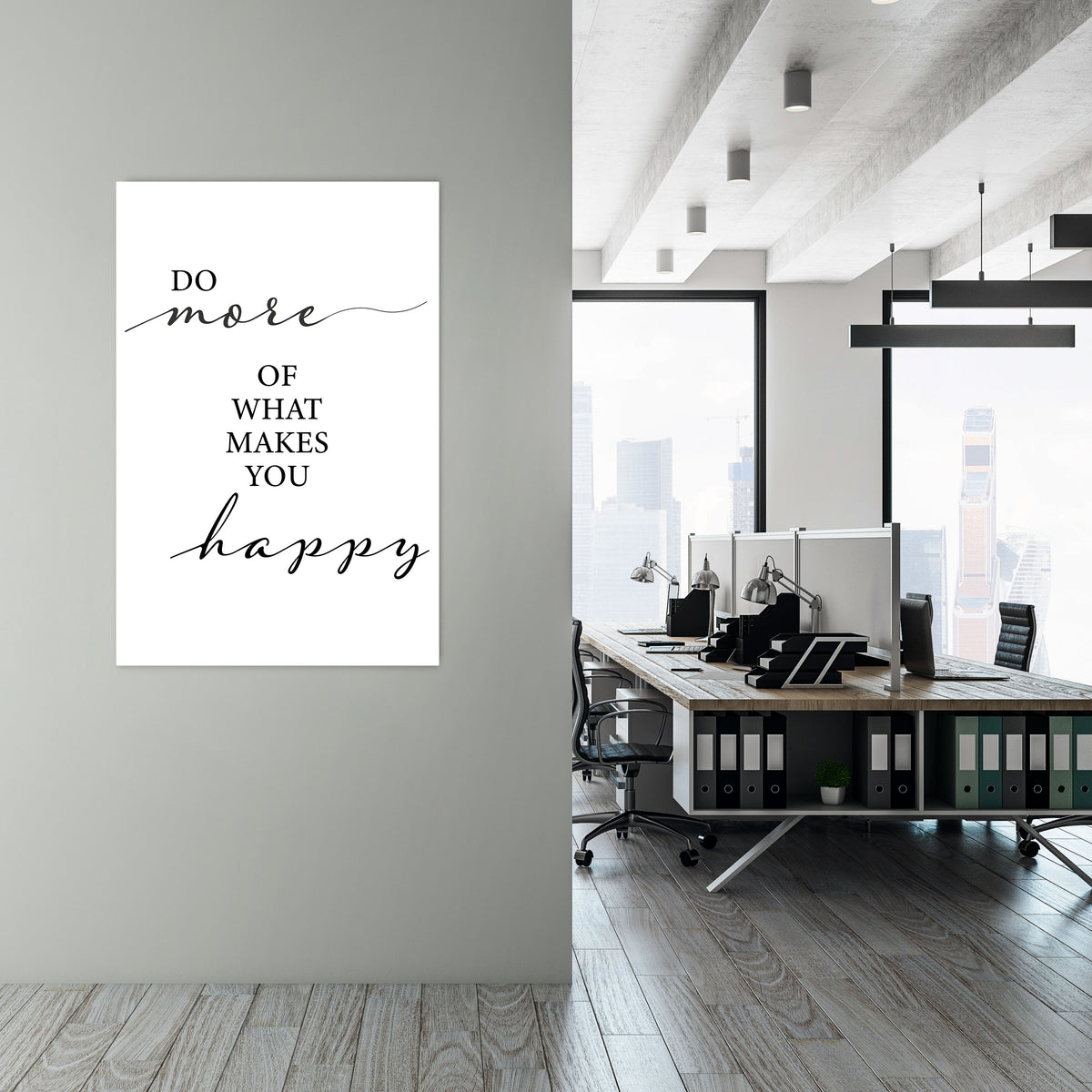 PURSUIT OF JOY Quadro em tela vertical