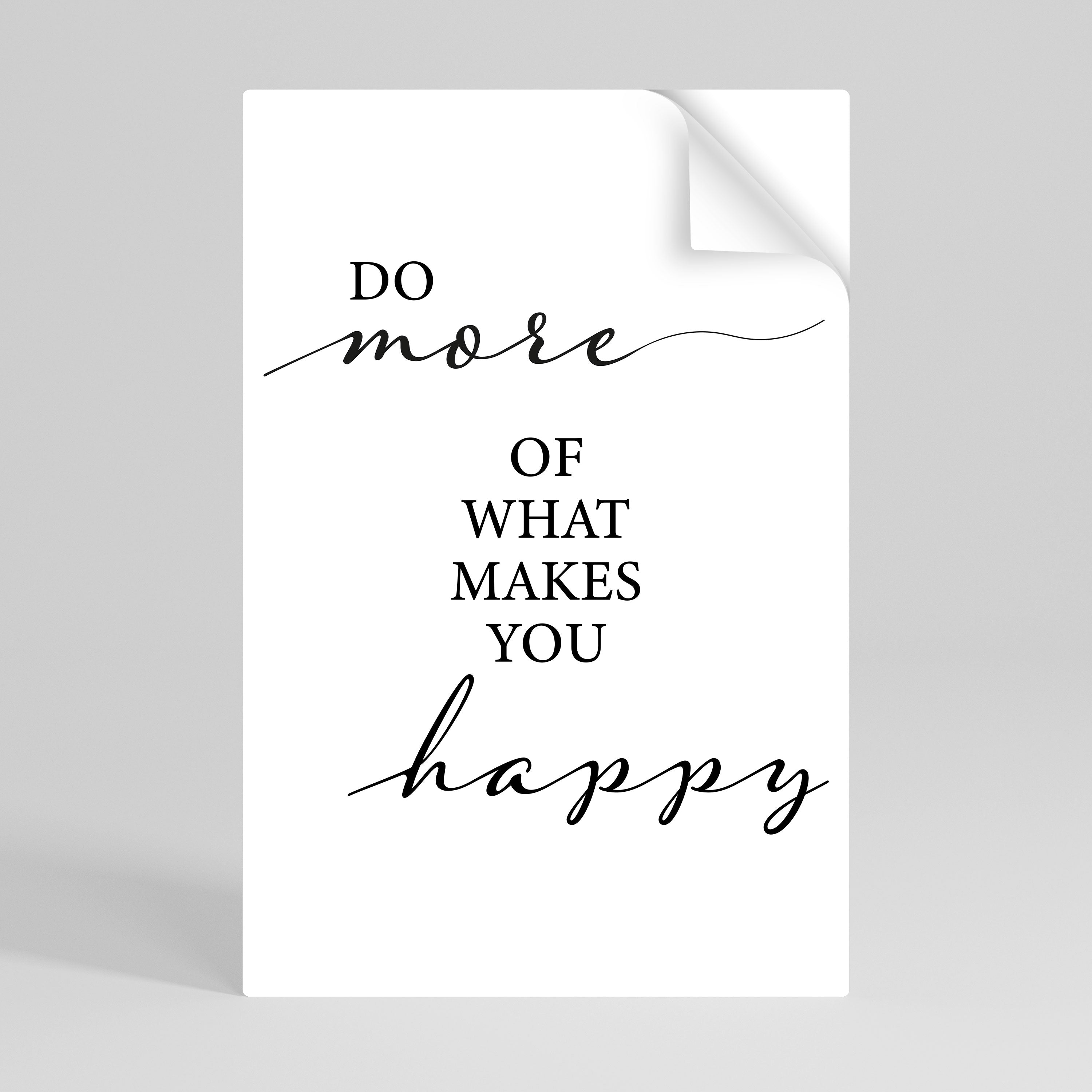 PURSUIT OF JOY Peel and Stick Vertical Poster