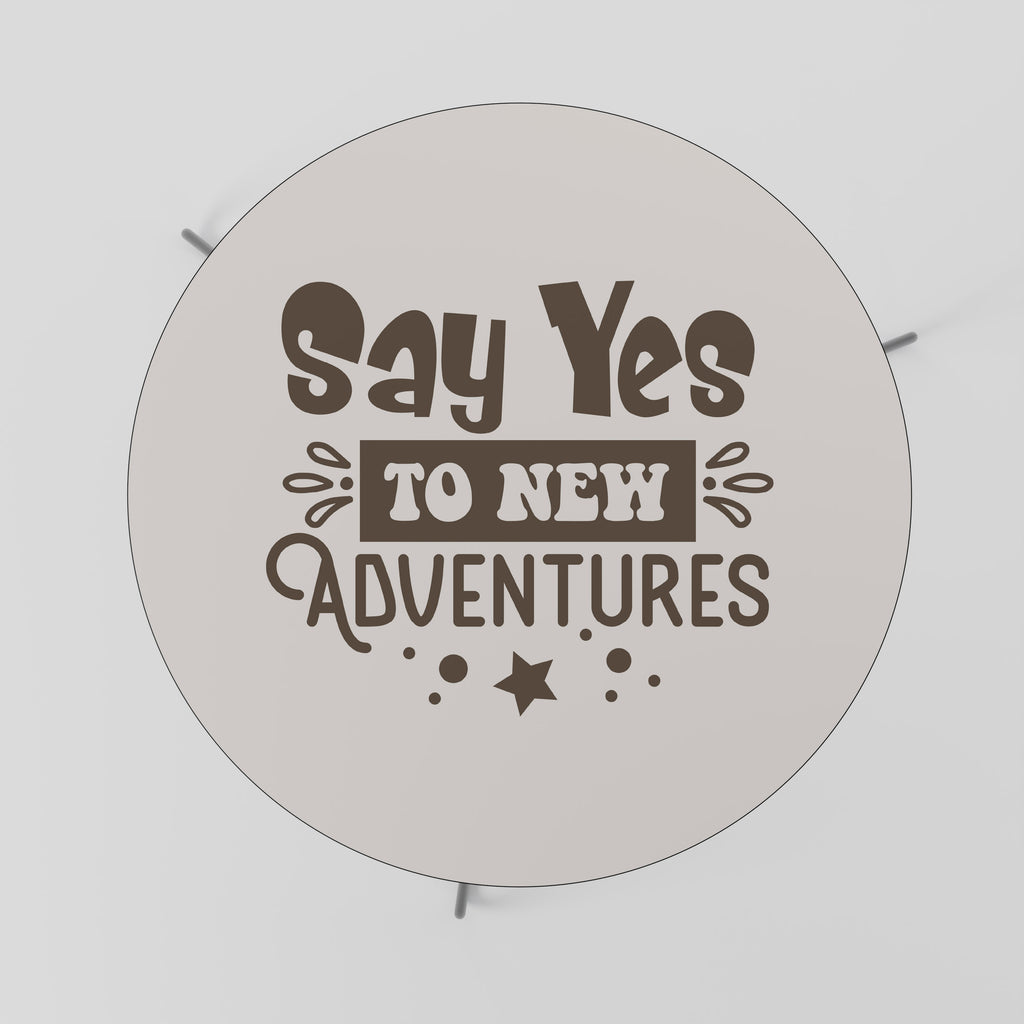 ADVENTURE AWAITS YOU Couchtisch