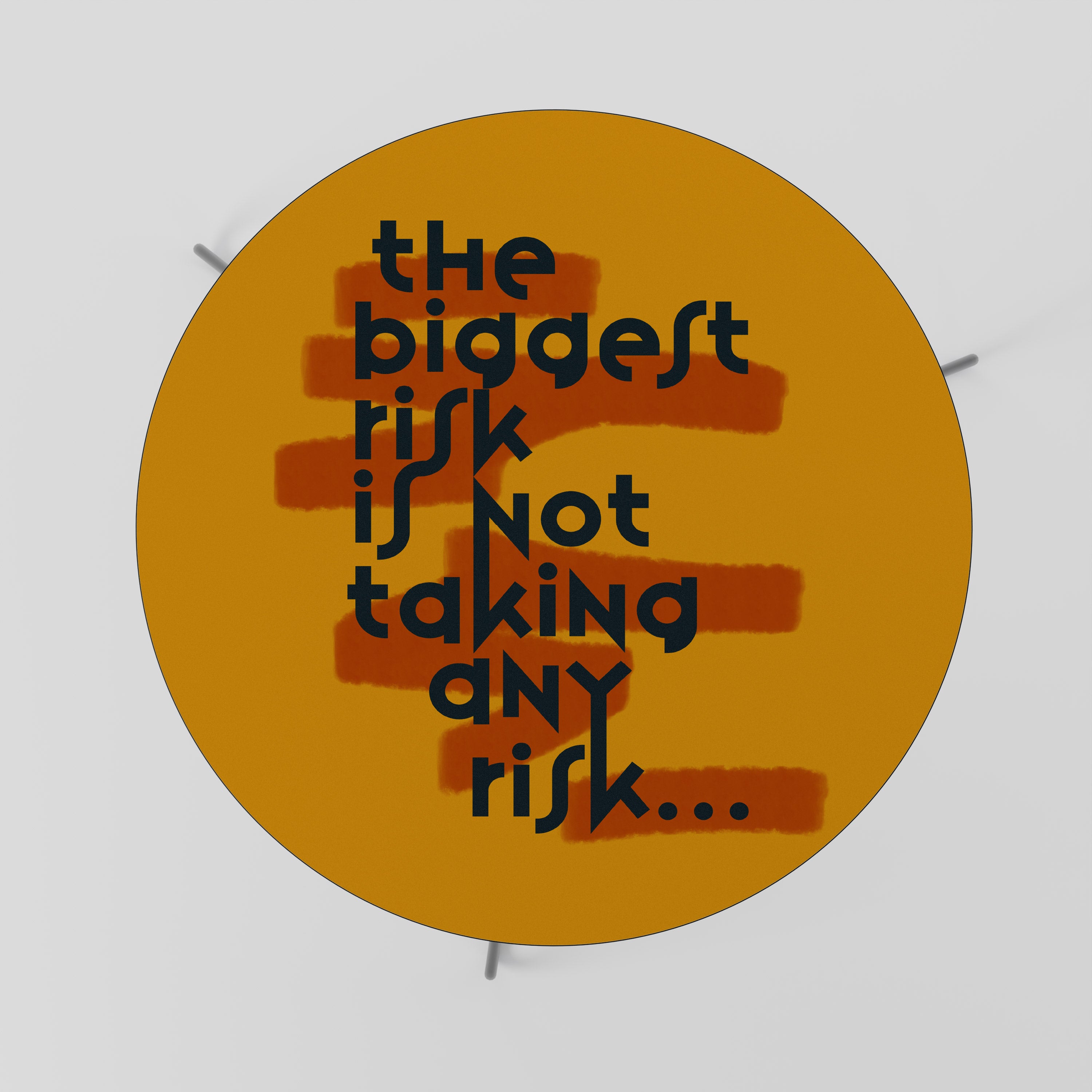 THE BIGGEST RISK Mesa de Centro