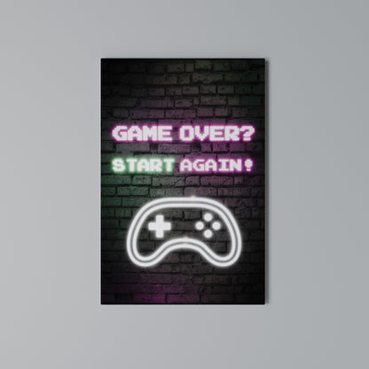 RESPAWN YOUR ADVENTURE Κατακόρυφος Πίνακας σε Καμβά