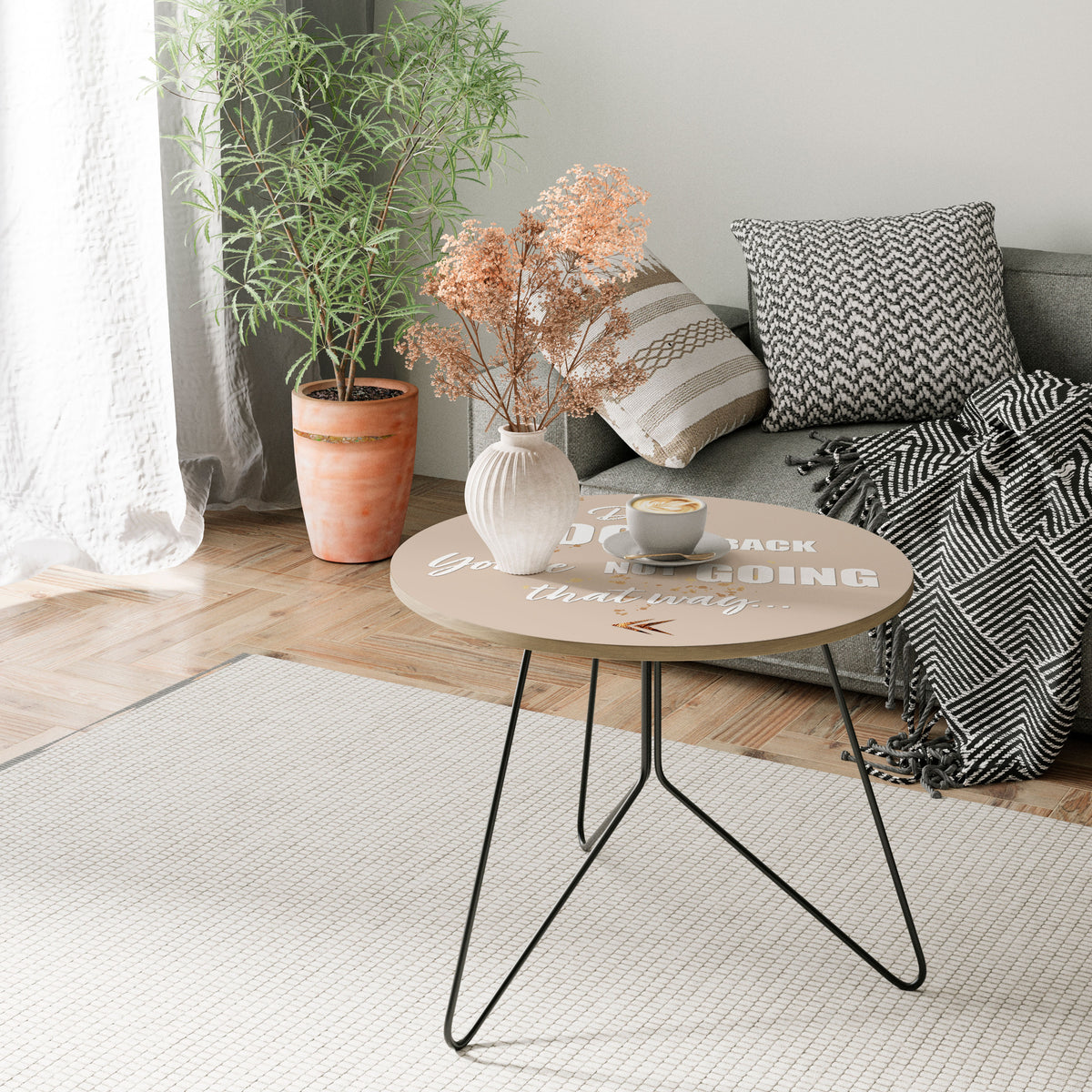 MOVE FORWARD BRAVELY Coffee Table