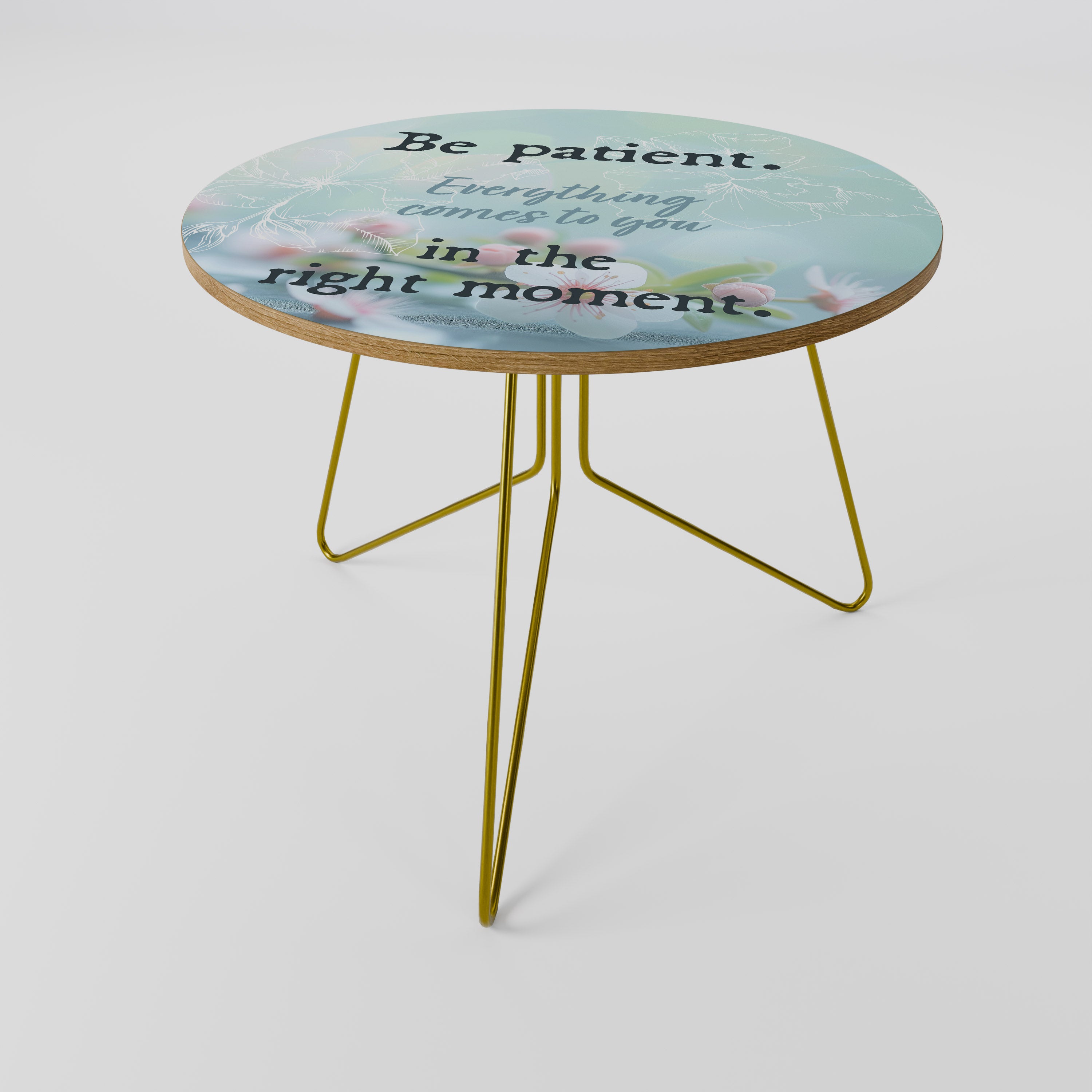 PATIENCE IN BLOOM Mesa de centro