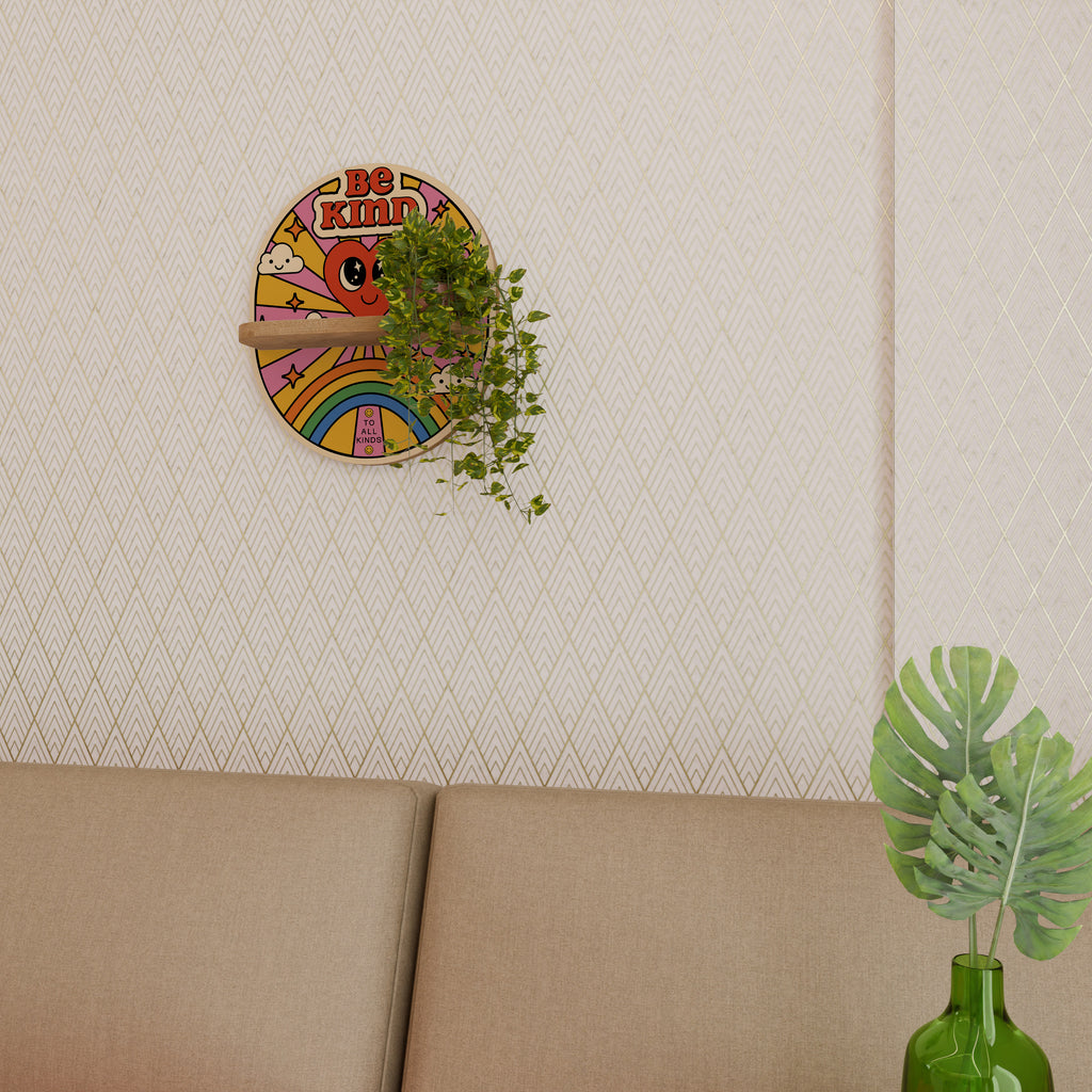 BE KIND Decorative Art Shelf