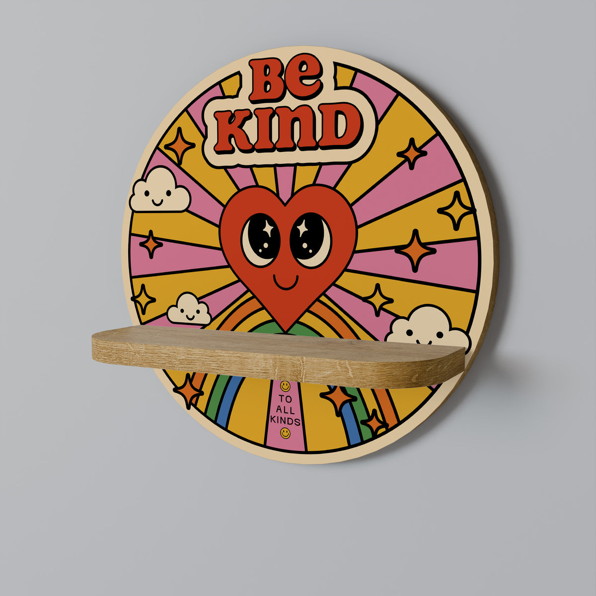 BE KIND Estante Artístico