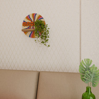 RADIANT GROOVY VIBES Art Shelf