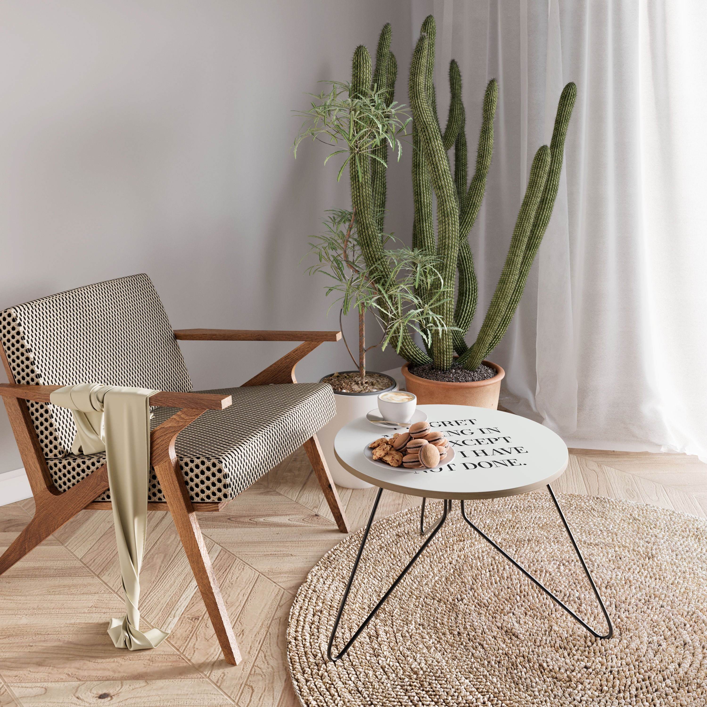 REGRET NOTHING Couchtisch