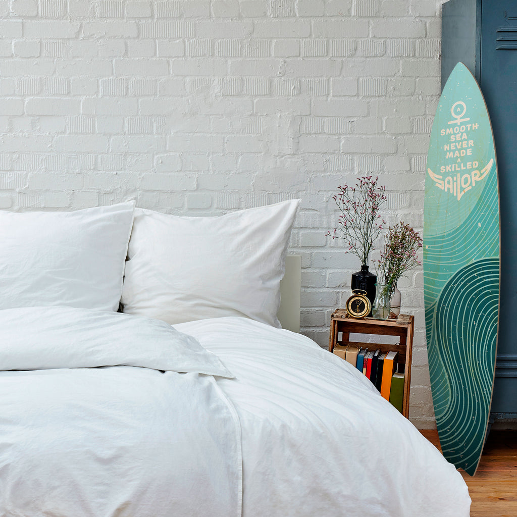 SKILLED SAILOR Surfboard Decorative Panel