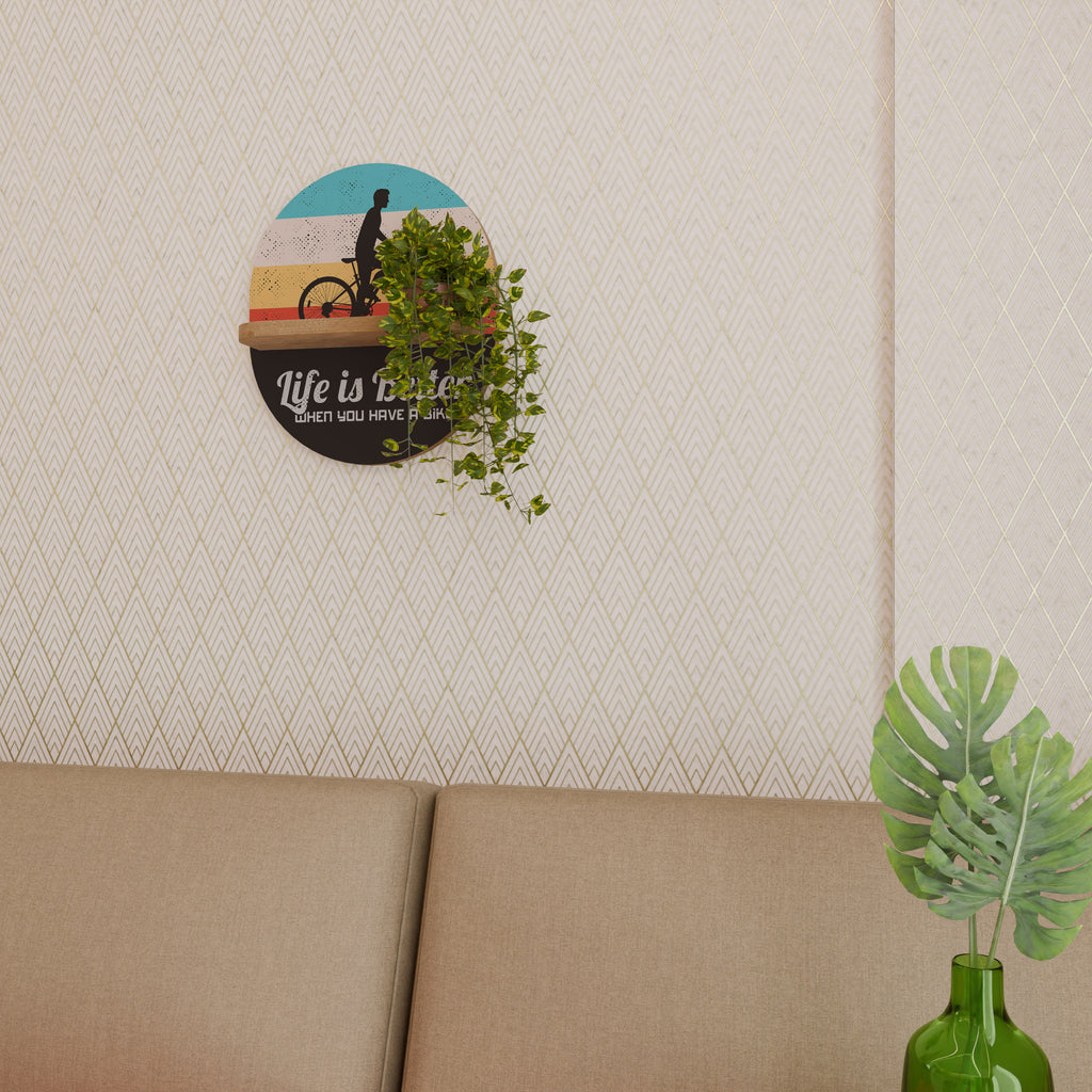 BETTER LIFE Decorative Art Shelf