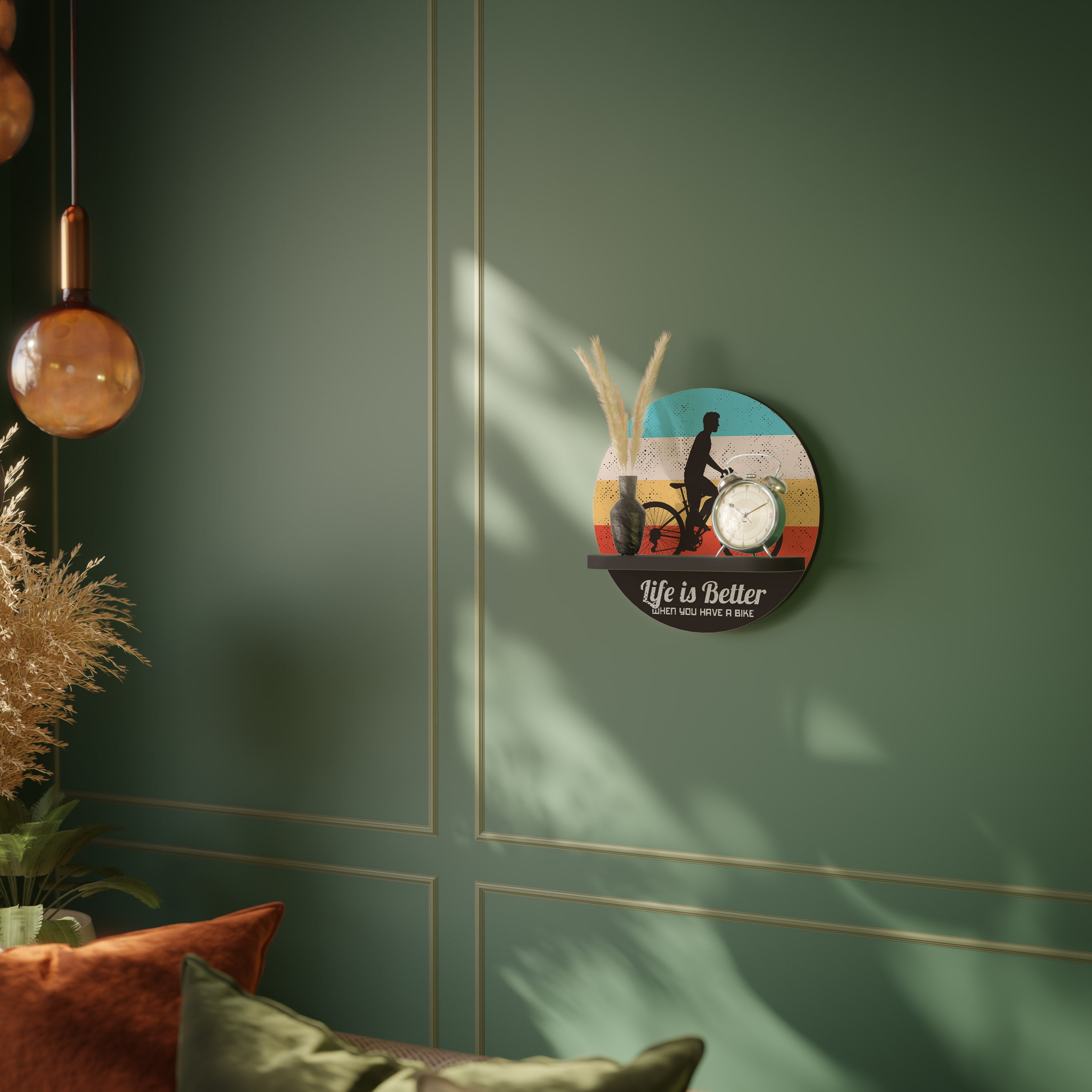 BETTER LIFE Decorative Art Shelf