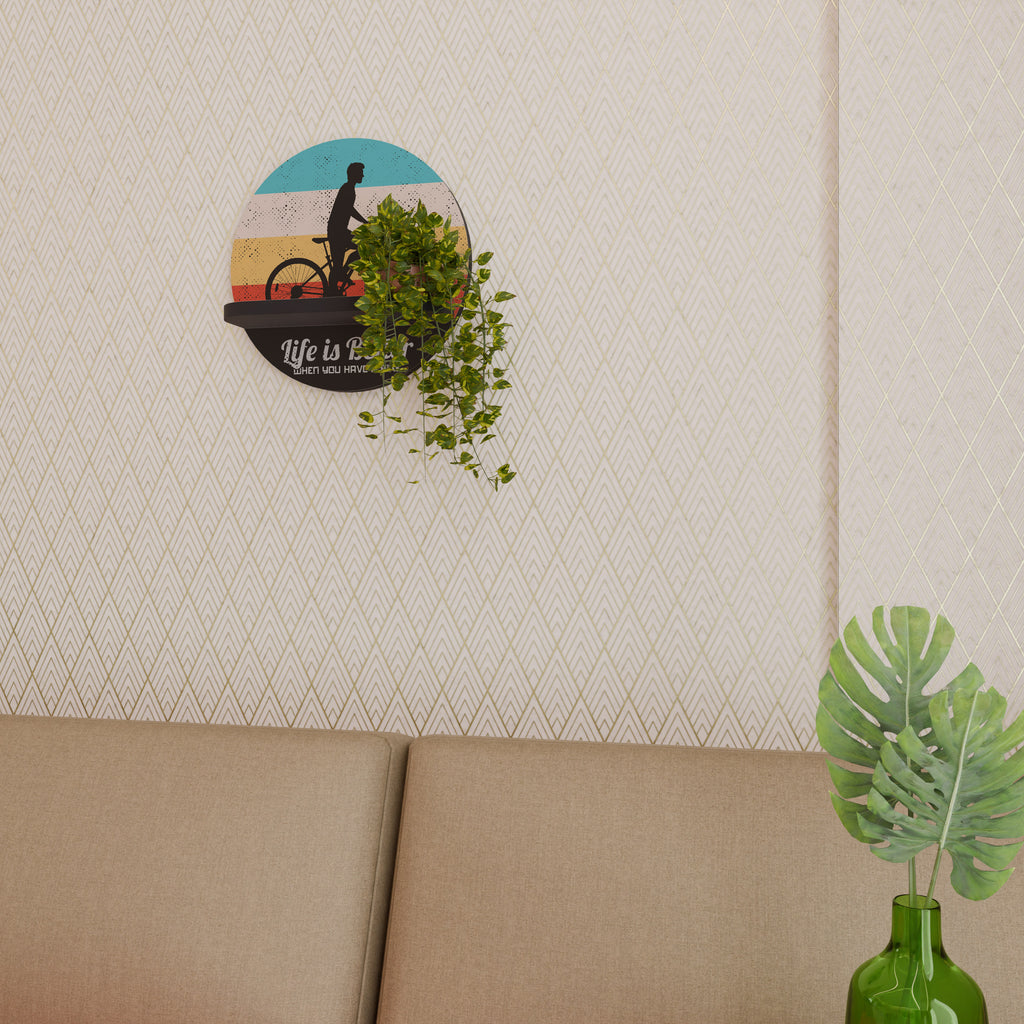 BETTER LIFE Decorative Art Shelf