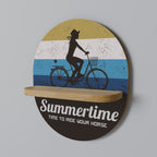 SUMMERTIME Decorative Art Shelf