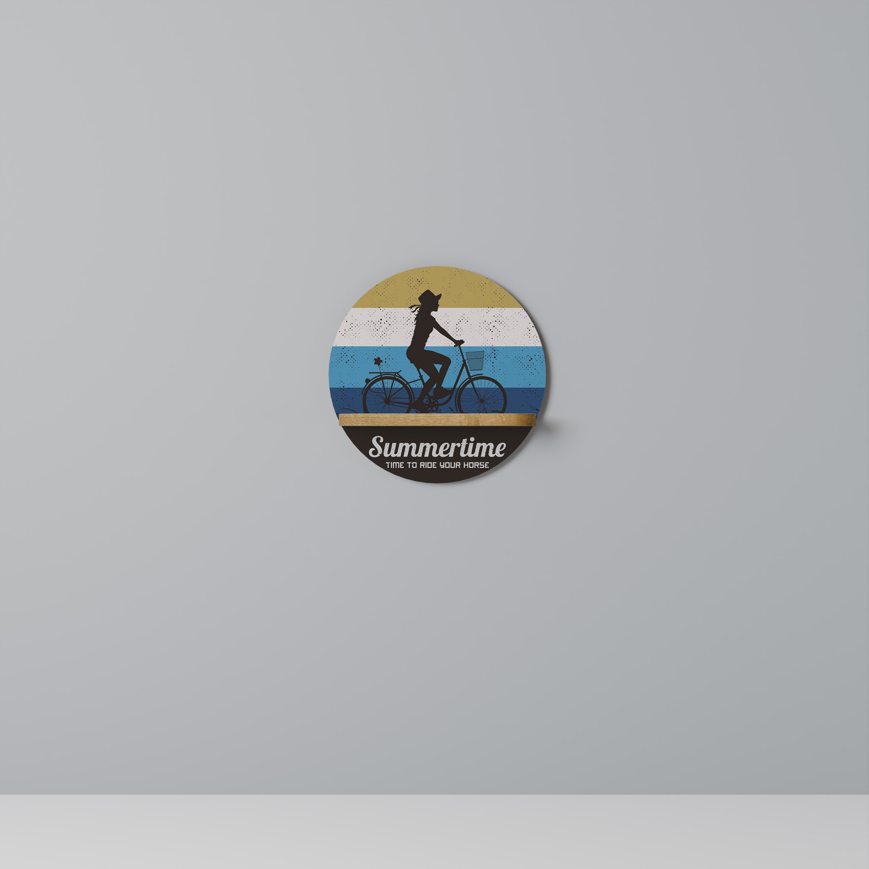 SUMMERTIME Decorative Art Shelf