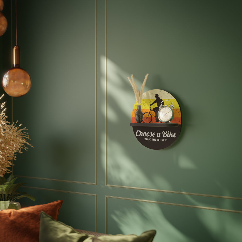 CHOOSE A BIKE Decorative Art Shelf